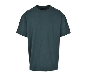 Build Your Brand BY102 - T-shirt oversize Butelkowa zieleń