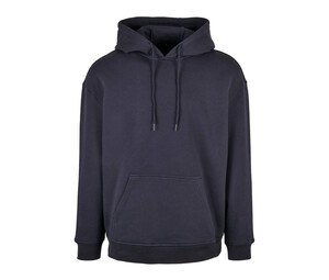 BUILD YOUR BRAND BYB006 - BASIC OVERSIZE HOODY Granatowy