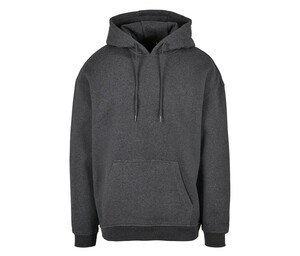 BUILD YOUR BRAND BYB006 - BASIC OVERSIZE HOODY Antracyt