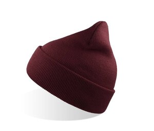 ATLANTIS HEADWEAR AT235 - Recycled polyester hat Burgundowy