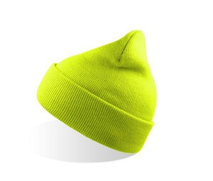 ATLANTIS HEADWEAR AT235 - Recycled polyester hat Żółty neon 