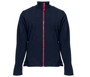 BLACK&MATCH BM701 - Women's zipped fleece jacket Granat/czerwień