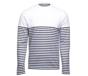 PEN DUICK PK201 - Long sleeve striped t-shirt Biało/granatowy