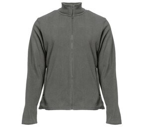 BLACK&MATCH BM701 - Women's zipped fleece jacket Szary