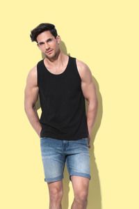 Stedman STE2800 - Tanktop dla mężczyzn Stedman bez szwów bocznych